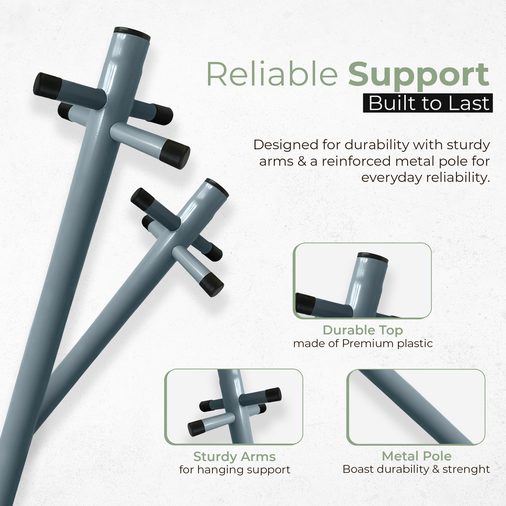 2.4M Galvanized Washing Line Extendable Post Pole with 60m Rope & Ground Socket